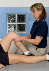 Athlete knee treatment