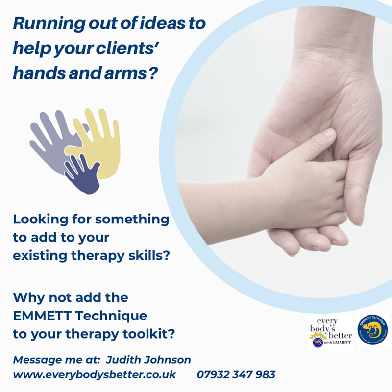 Running out of ideas to help your clients' hands and arms?